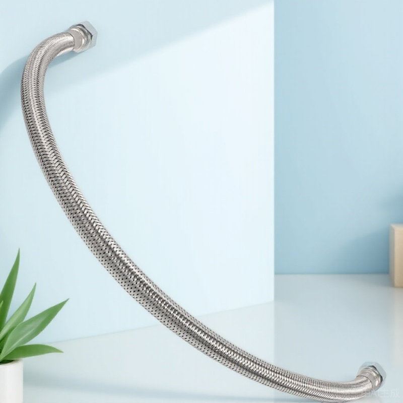 Flexible Hose Braided - Wąż do kompresora powietrza, stalowy, pleciony,