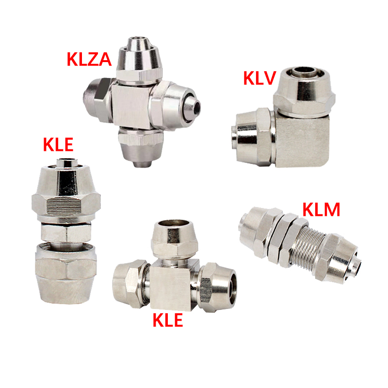 Compression Fitting Brass - Złączka pneumatyczna KLV KLE KLZA KLU