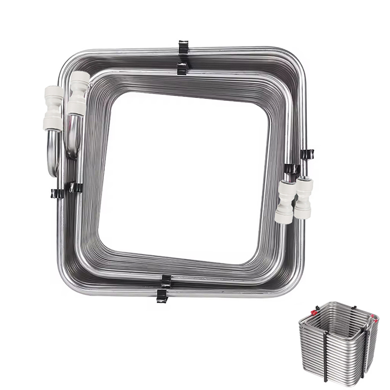 Push Fit Connector - Rury w kształcie kwadratu, wykonane ze