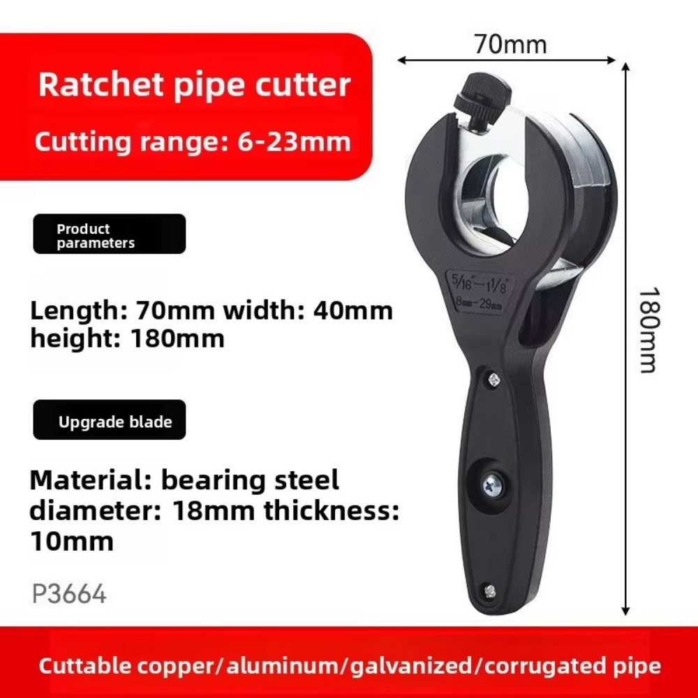 Ręczne narzędzie do cięcia rur – Pipe Cutter Ratchet recenzja i cena