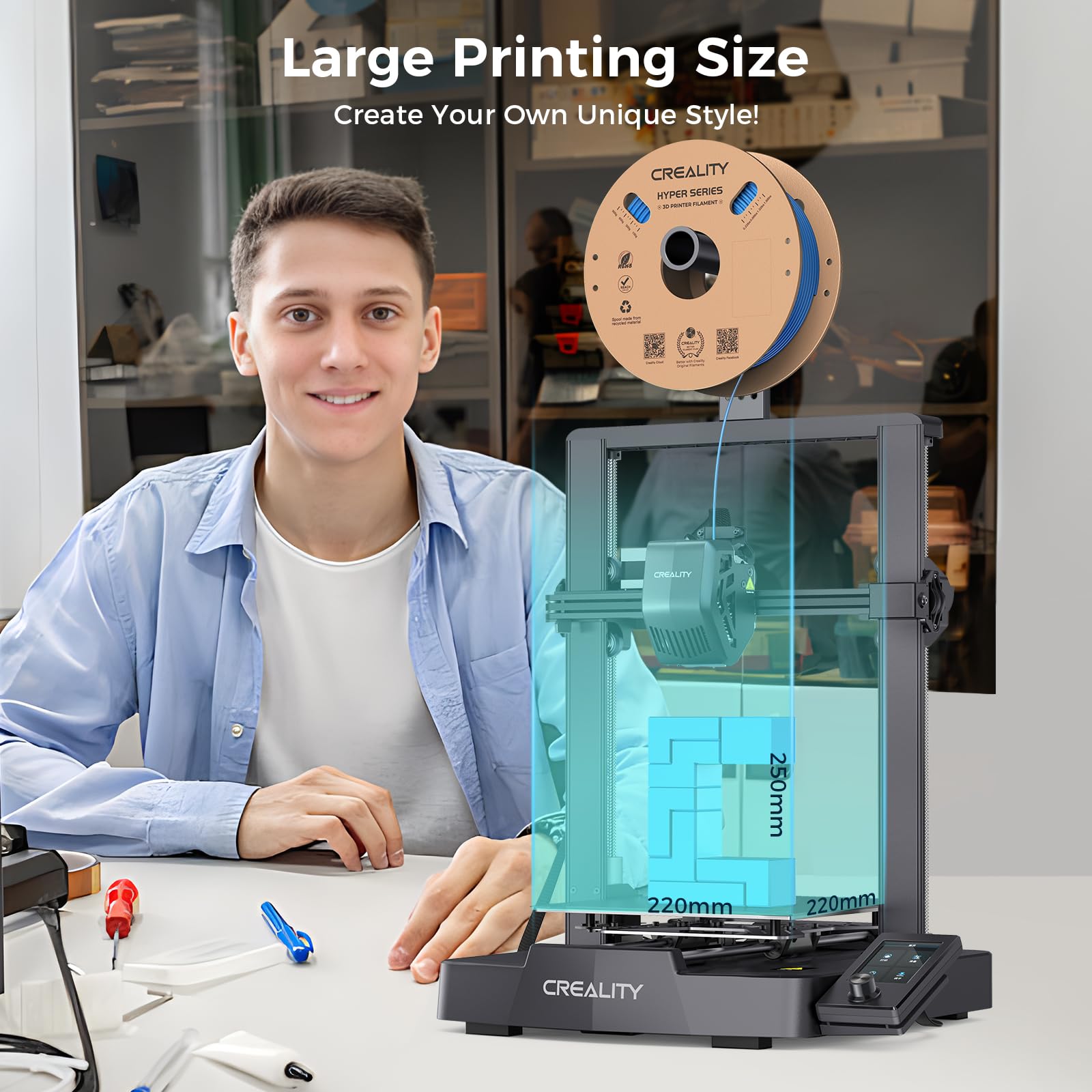 CREALITY Ender-3 V3 SE Drukark – Creality Printer Ender 3 recenzja i cena