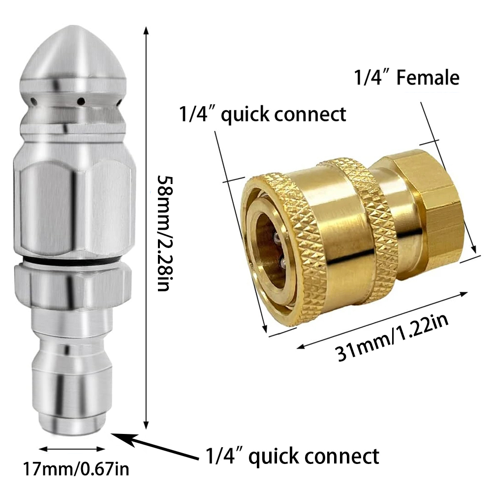 Dysza do czyszczenia kanalizac – Drain Pipe Clip recenzja i cena